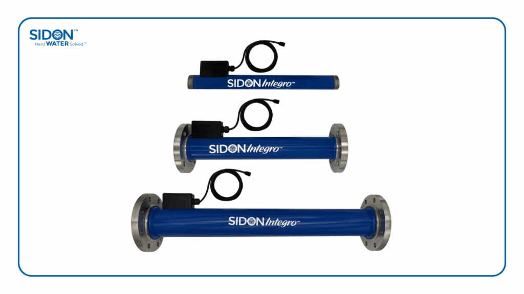 The Sidon Water's water conditioning system that optimises water quality